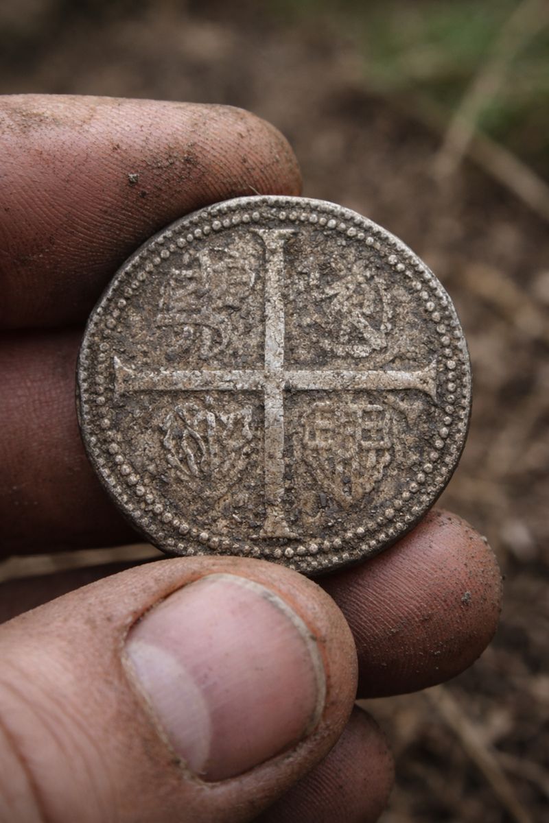 Unidentified Worn Silver Coin – thumbnail