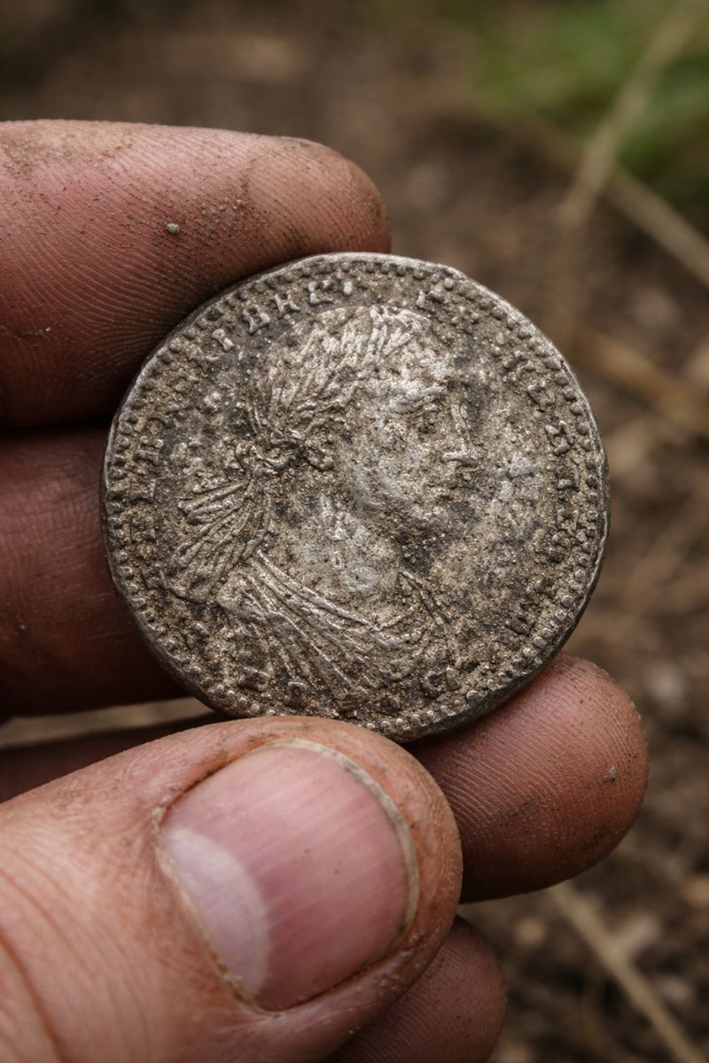 Unidentified Worn Silver Coin